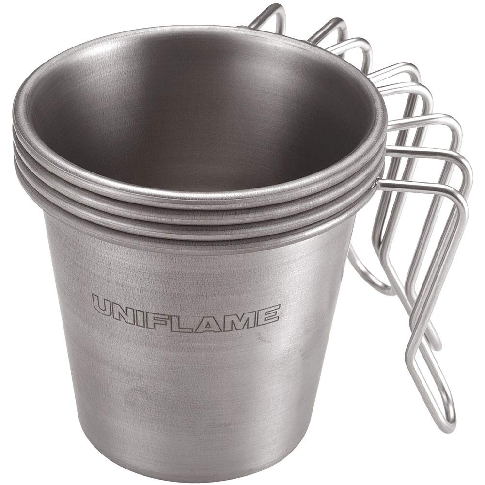 UNIFLAME Stacking Mug 350 Titanium 666104