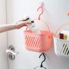Hanging Shower Holders With Drainage Holes And Handle For Bathroom Organization Plastic Storage Basket Multi Purpose Bath Accessories