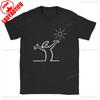Happy La Linea Summer Casual T-Shirts Men Round Neck Graphic T Shirt Badum Linus Lineman Short Sleeve Tees Fashion Cotton Tops