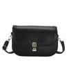 Korean Style PU Leather Shoulder Bag Square Women Underarm Bag Simple Crossbody Bag  Outdoor