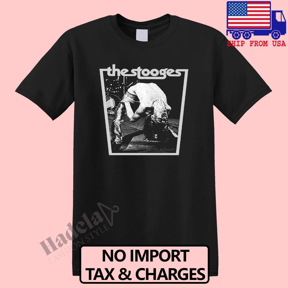 Iggy And The Stooges Men s Black Size S-5XL S