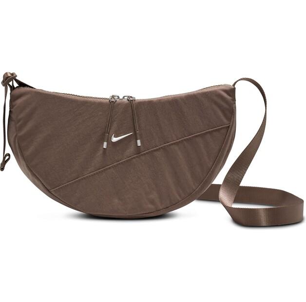 

Сумка Nike Aura Crescent Crossbody-Tasche mink brown/matte silver (HQ4370-214)