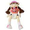 Cartoon Hand Puppet Plush Toy Soft Stuffed Doll Sleeping Pillow Educational Interactive Plaything Birthday Gift For Kids