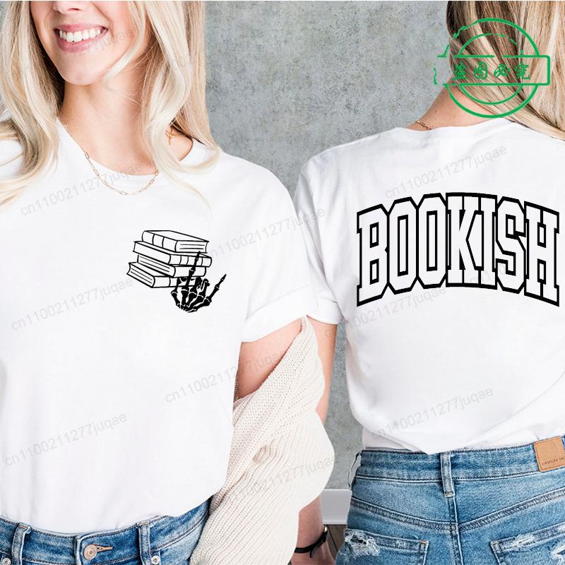 One More Chapter Prints Mans Women Tee Clothing Book Lover Tops Creativity All-math Short Sleeve Skull Fashion Casual T-Shirt