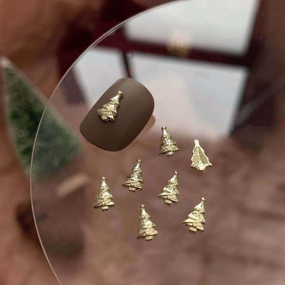 

10 шт./компл. маникюрные украшения, рождественские украшения для ногтей, рождественские аксессуары для ногтей, маникюрша A03