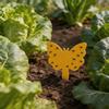 10 Stück Formgeformte Klebrige Insektenfalle Doppelseitiger Kleber Schädlingsbekämpfungsplatten Schmetterlingsdesign GartenSchädlingsüberwachungsbögen