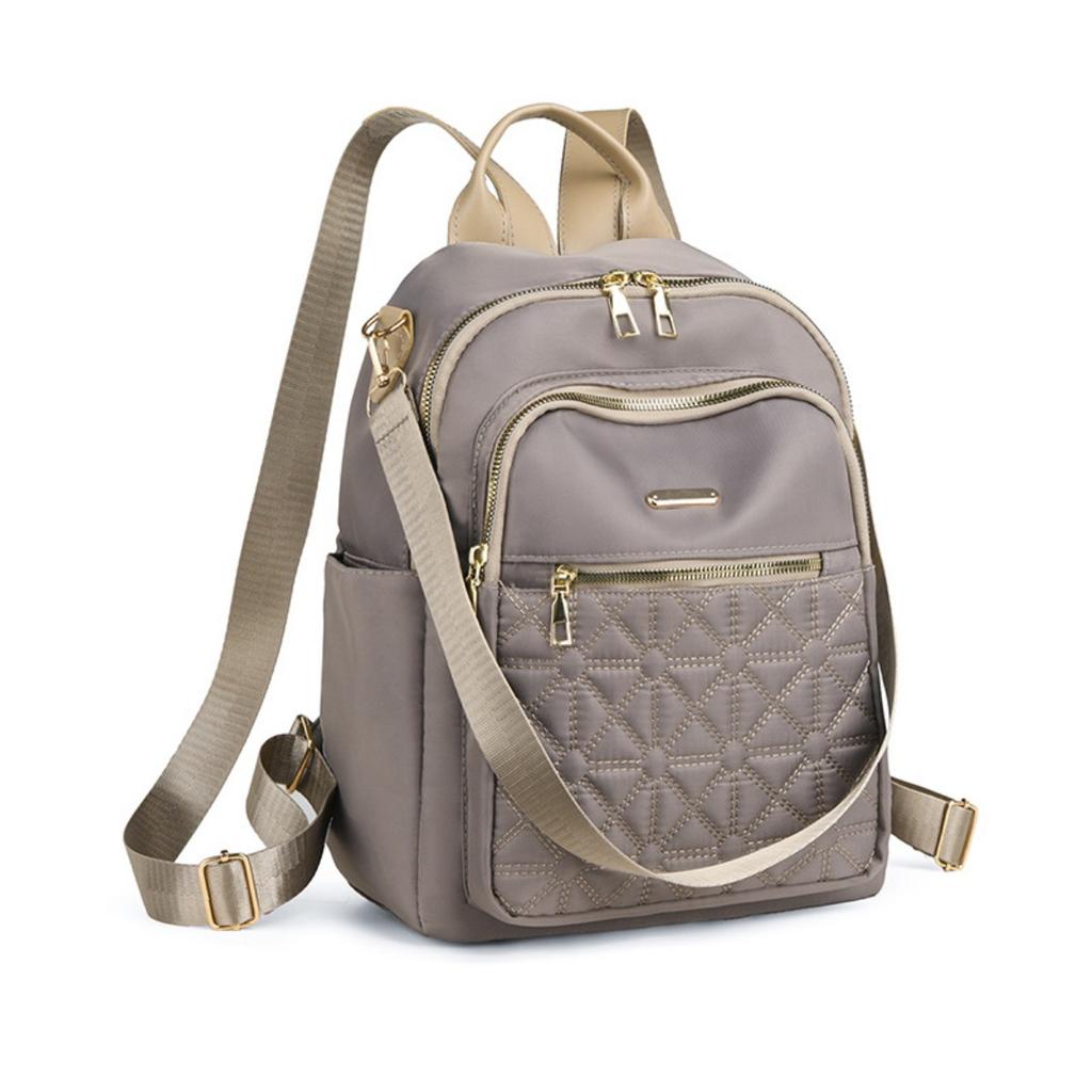 Neutral Square Backpack for Men and Women, Backpack for Travel, Casual Backpack for Women, Fashionable Backpack for Women