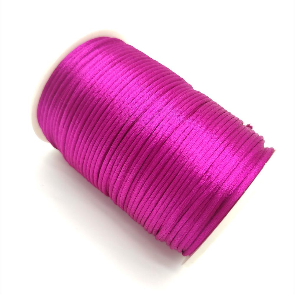Handmade Chinese Knot Cord No. 5, 100m - Korean Weaving Rope for Bracelets & Necklaces.