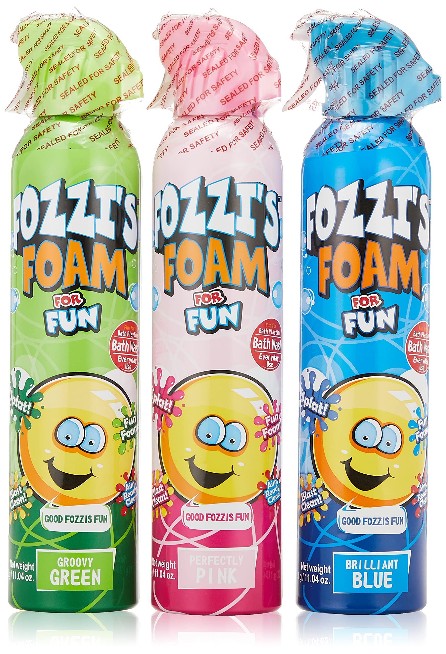 

Fozzi s Foaming Spray Body Soap 340ml 3-Pack Assortment