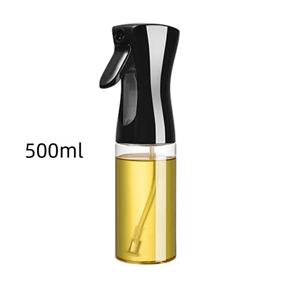 200/300ml Dual-Use Oil Spray Bottle - Fine Mist Dispenser for Kitchen/BBQ & Garden, BPA-Free Plastic Sprayer.