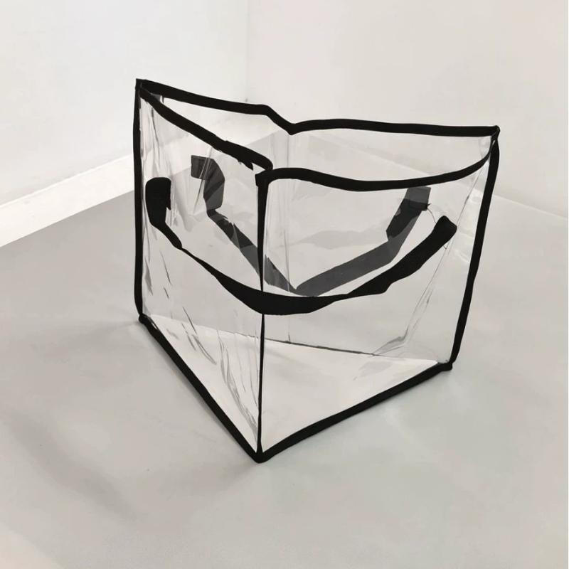 Hanger Storage Holder Large Capacity Triangle Organizer Bag with Handles for Household Closet Organization