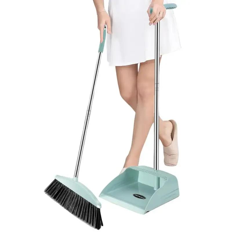 New Broom and Shovel Dust Collector Dust Sweeping Broom Magic Broom Cleaning Pet Hair Home Cleaning Products Garbage Collector