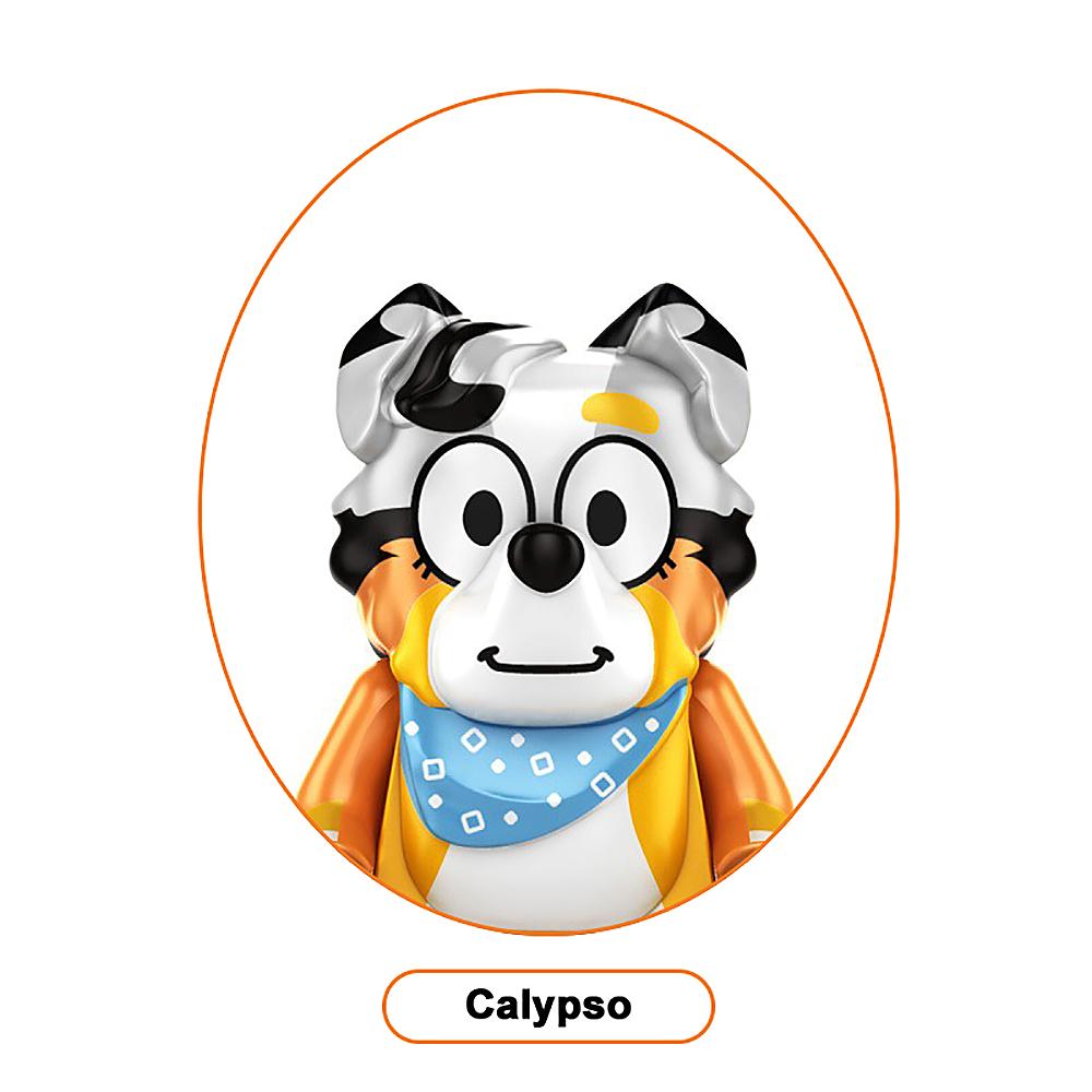 Bluey En Bingo Poppen Speelgoed Serie Coco Mackenzie Mia Rad Schattig Mini Deeltjes Gemonteerd Anime Karakter Kinderspeelgoed Cadeau