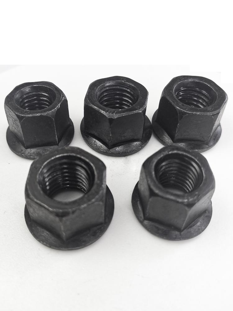 Raised Face Flange Head Lock Nut, Hex Flange Thick Nut M10-M36