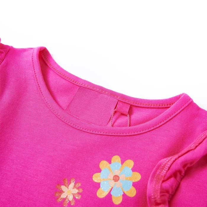 Kids' Long-sleeved T-shirt Dark Pink 92/104/116/128/140