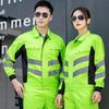HANDUNYOU Long-Sleeve Reflective Workwear Suit
