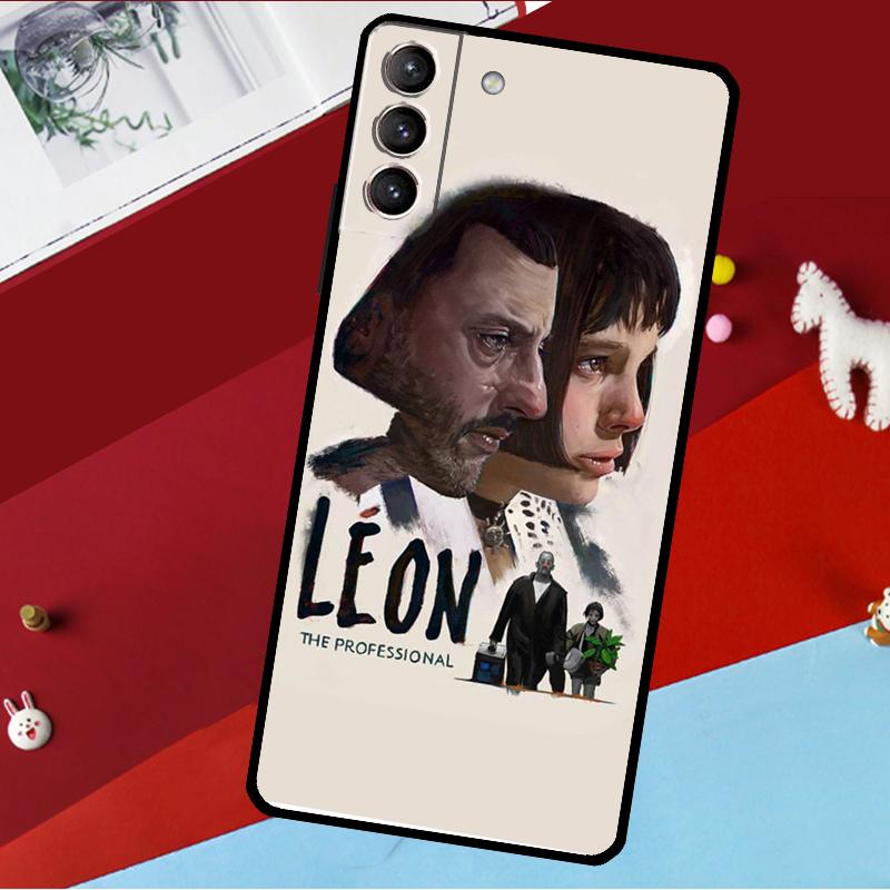 Leon The Professional Funda For Samsung Galaxy S26 S25 S24 S21 S22 S23 Ultra S10 Plus S20 FE S25 FE Phone Case
