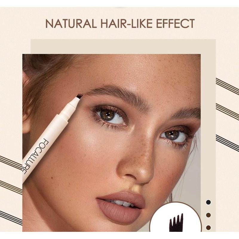 FOCALLURE - Getönter Augenbrauen-Tuschestift - 3 Farben
