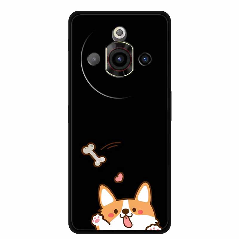 For NUBIA Focus Pro 5G Case Original Soft Silicone TPU Phone Cases Back Cover For NUBIAFocus Pro Fashion Planet Protective Coque