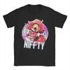 Men's T-Shirt Hazbined Hoteled Niffty Fun Cotton Tees Short Sleeve  T Shirts Round Neck Tops Birthday Present