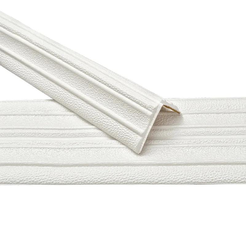 3D Self-Adhesive Foam Wall Panels - Decorative Molding for Ceiling/Baseboard Edges & Corner Trim (DIY Home Decor)
