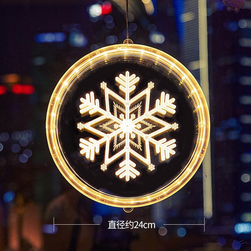 Christmas Decorations Scene Layout Store Shop Creative Small Hangings Window Christmas Tree Pendants Atmosphere Decoration