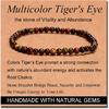 MASSIVE BEADS Handmade Yoga Stretch Elastic Bracelet Natural Stone Crystal Healing Power Energy Gifts for Unisex Adult 4mm 6mm 8mm 10mm