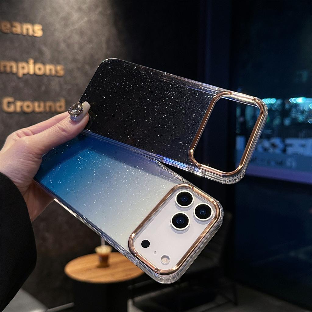 Single Collection Series for IPhone17 for 16 Starry Sky Gradient for Apple 15pro Premium Phone Case 14 All Inclusive Female