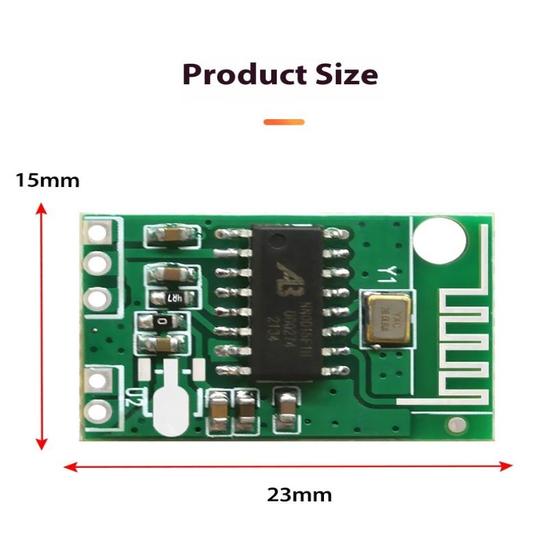 1Pcs Mono Bluetooth 5.0 Audio Module Ca-6928 Dc3.3-6V For Wireless Music Player Speaker Receiver Modified Amplifier Board