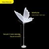 Luminous Butterfly Wings Chandelier: Wedding Ceiling Decoration & Aisle Guide