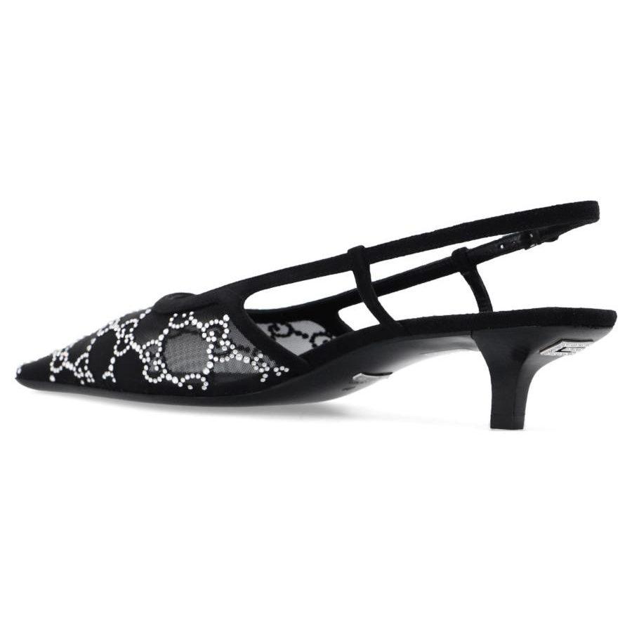 Gucci GG 35mm Slingback Pumps 675829 F13A0 1000