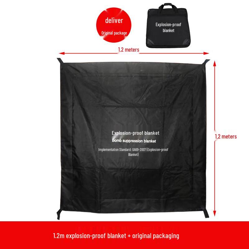 Explosion-Proof Blanket and Security Barrier System