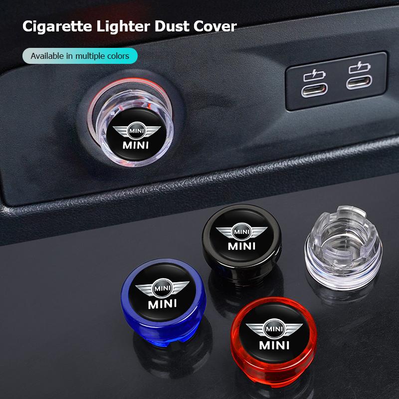 Bil sigarettennerdeksel Auto Støvtett Dekorasjonshette For MINI One Cooper JCW Countryman Clubman Cabrio Paceman Coup Felgdeksel
