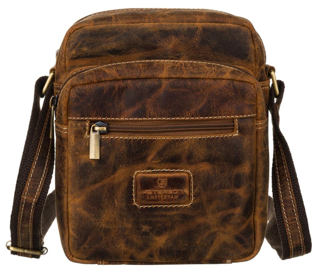 PTN 376-TMH-5955 Tan Leather Bag