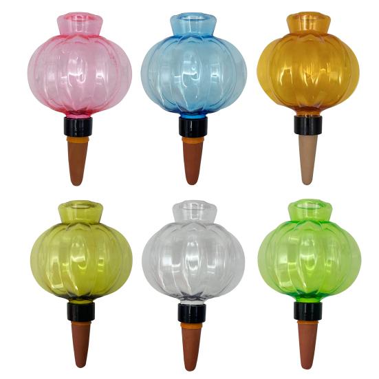 Self Watering Spike Automatic Watering Bulb with Terracotta Spike Lantern Design Self-Watering Globes for Indoor Outdoor Plants