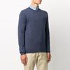 Polo Ralph Lauren Logo Solid Color Crew Neck Long Sleeve Wool Sweater Men sweater Blue 710714346-021