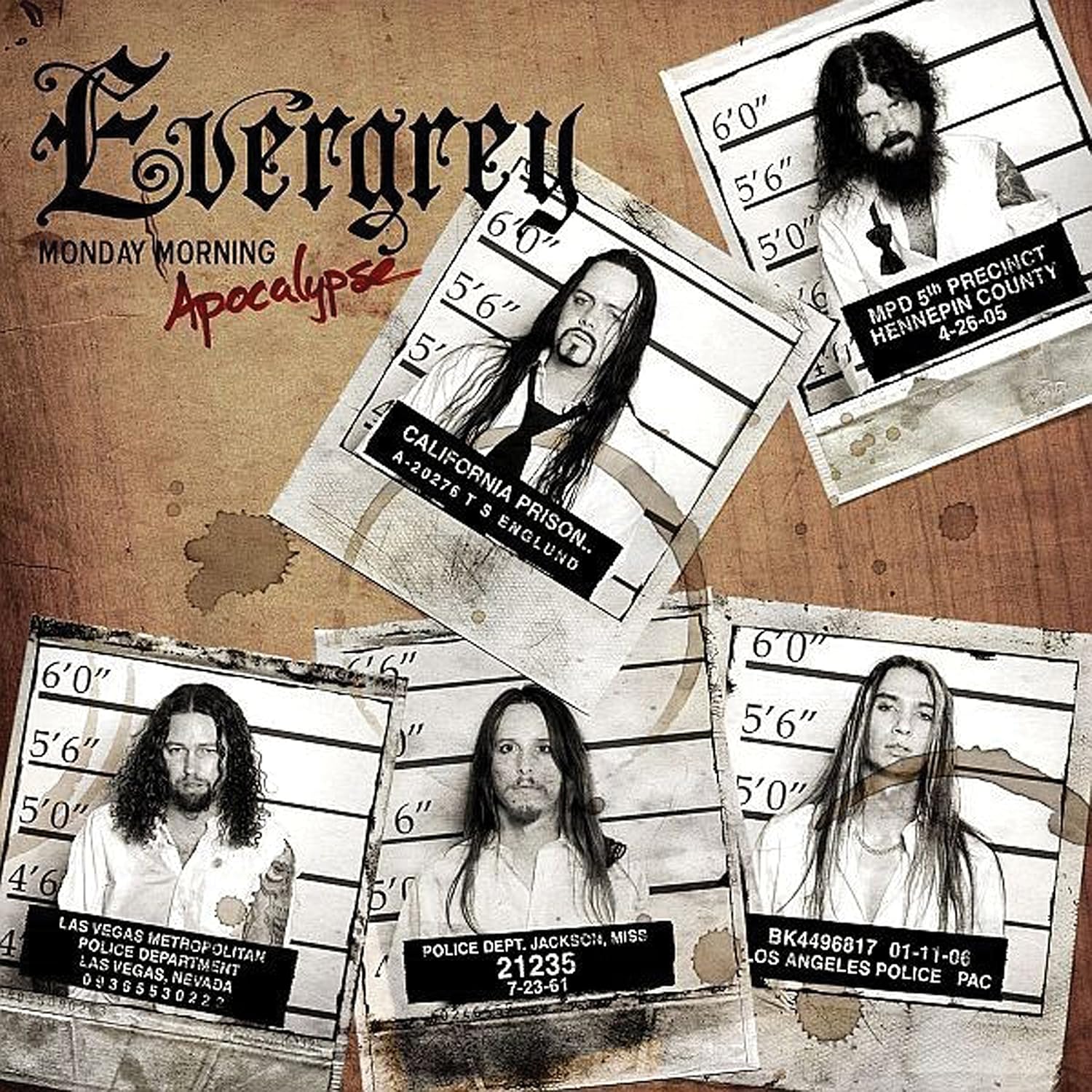 

CD EVERGREY - Monday Morning SPV48882CD Japan Rock Used