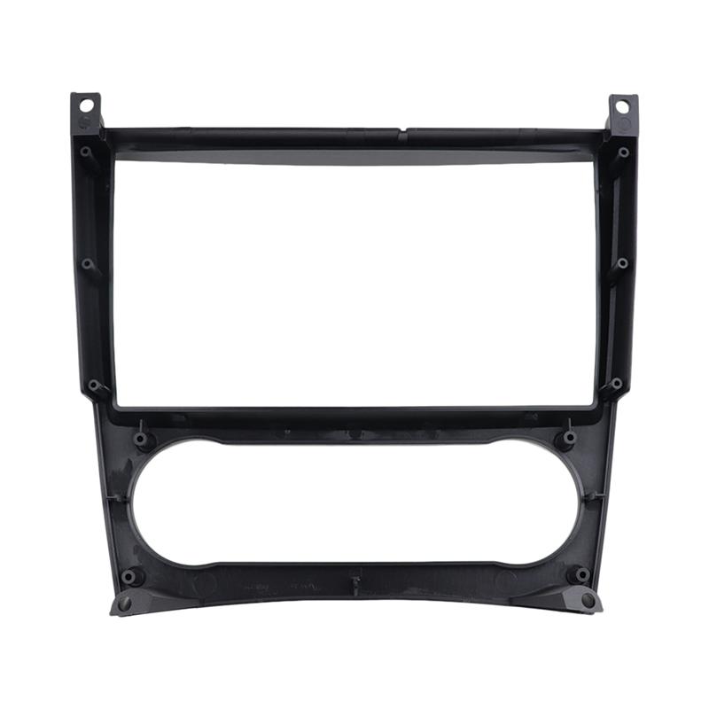 Car Frame Fascia Plastic Audio Dash Panel Kit 9Inch For Mercedes Benz C-Class W203/CLC W203 Radio GPS Android