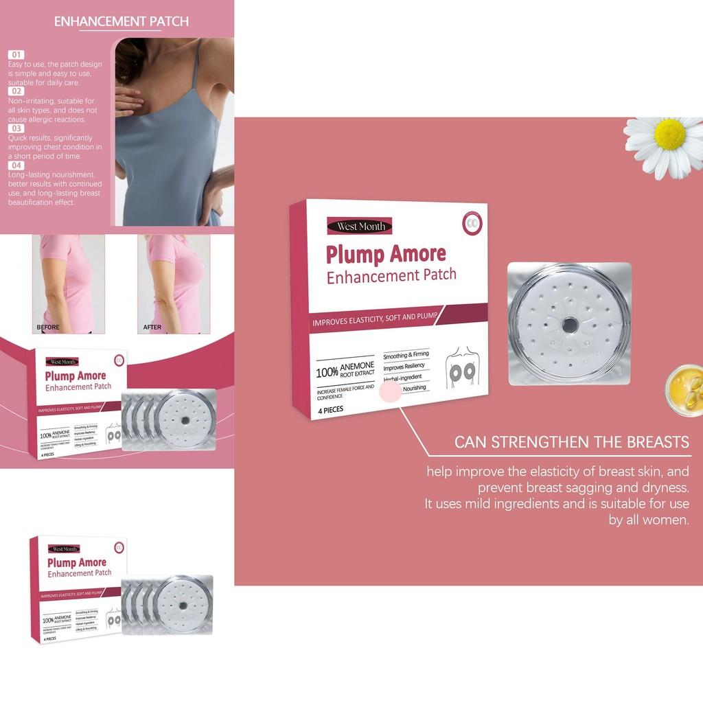 Premium West Month Women's Lightweight Transparent Chest Pads For All Skin Types