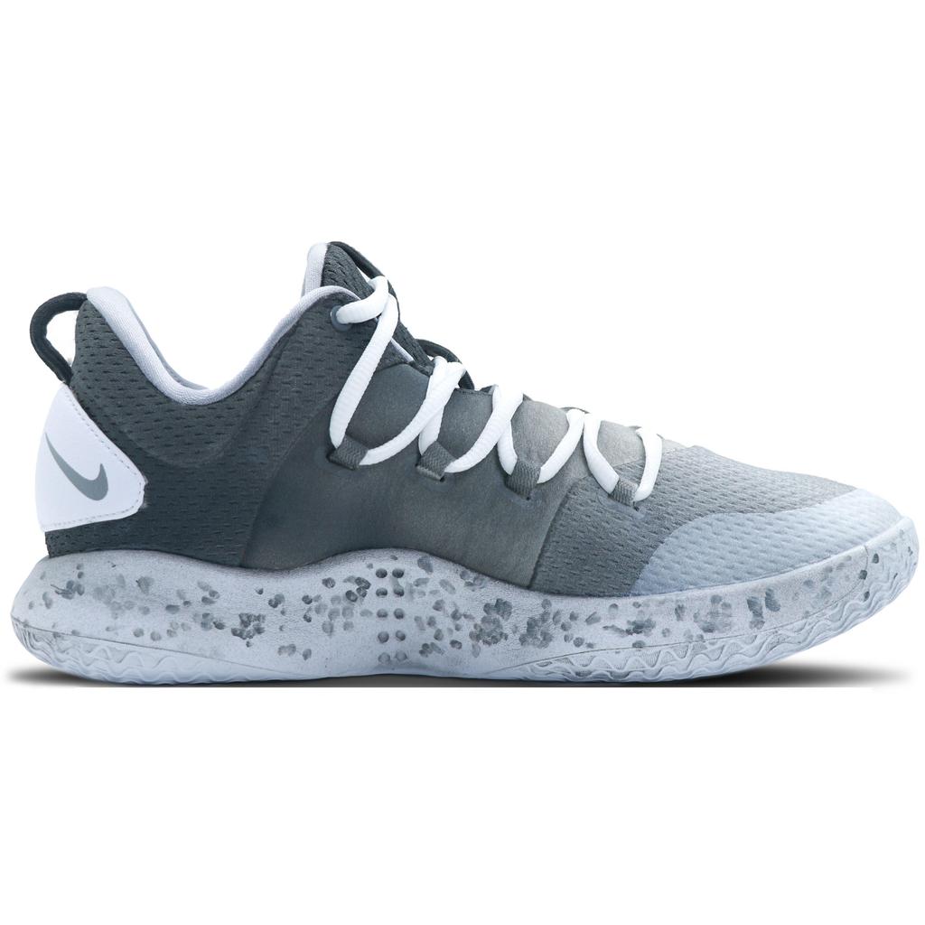 Nike Hyperdunk X Cushioning Low top Basketball Shoes Men's Gray White AR0465-100(Team147-)