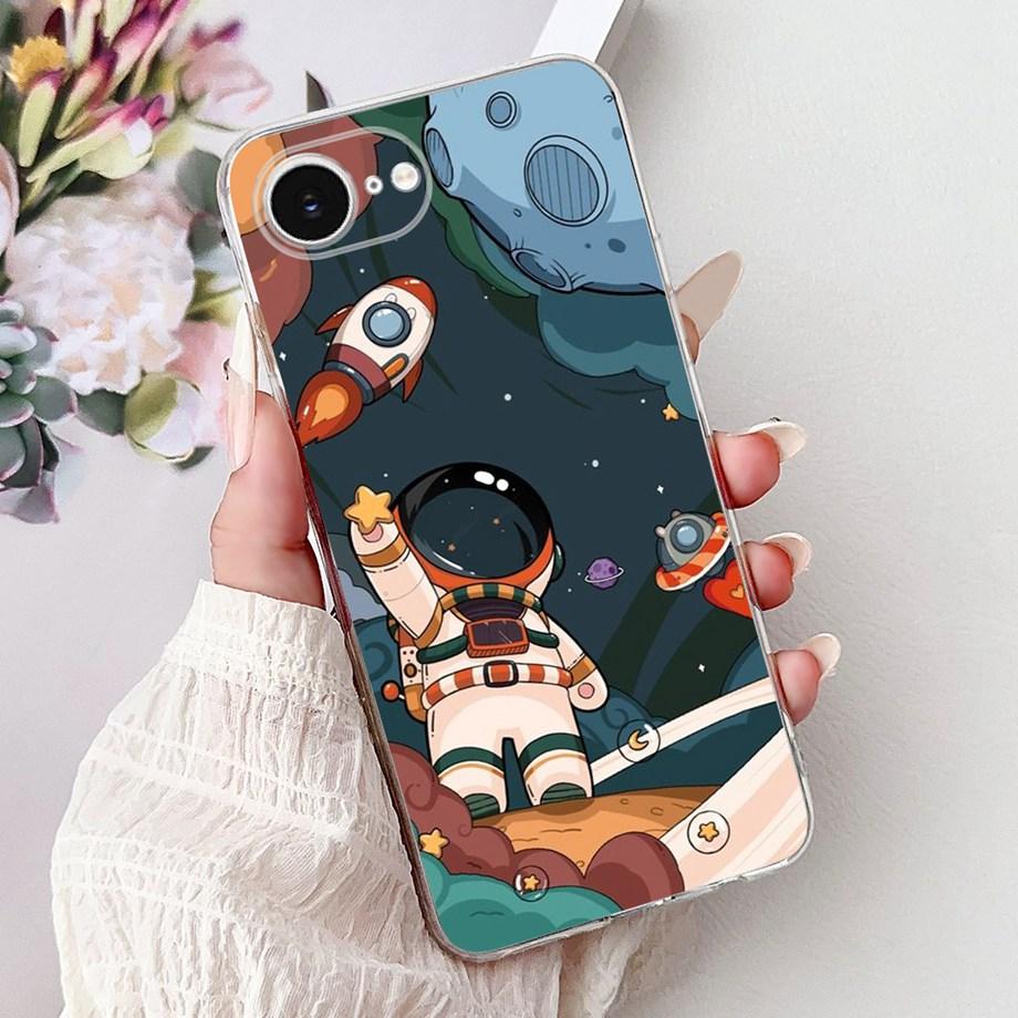 

For iPhone 16e Case Cute Animal Tiger Lion Dragon Cartoon Phone Cover For iPhone SE SE4 2025 Soft Silicone Clear Slim Coques iPhone 16e