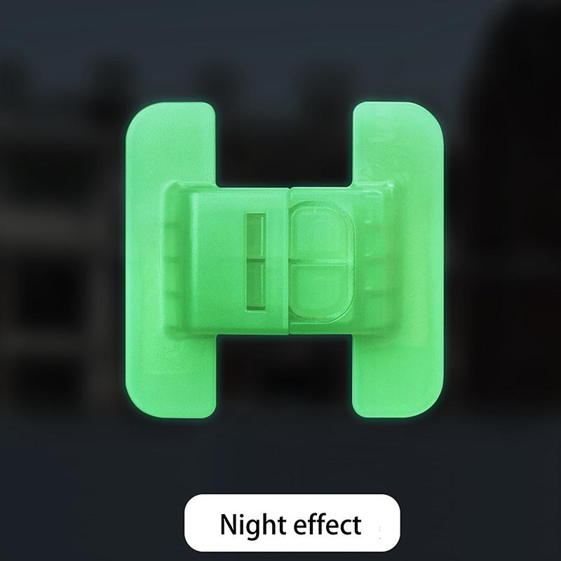 1ks Dětské bezpečnostní noční světlo Zámky zásuvek Zámky dveří Pro miminko Dítě Kojence Ochrana rukou proti skřípnutí Bezpečnostní přezka