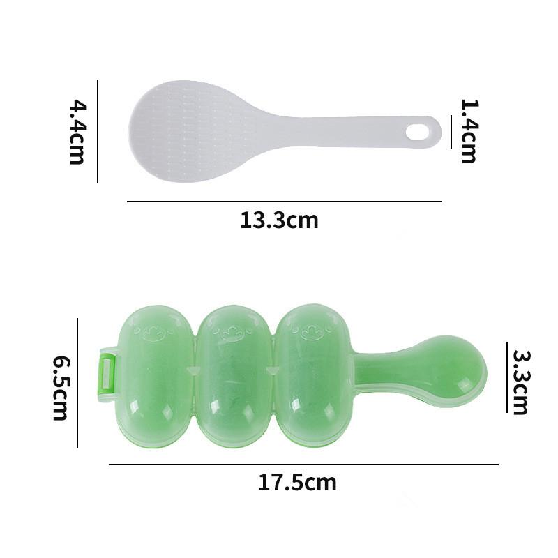 Baby Rice Ball Maker Shaker Baby Children Kindergartens Meal Sushi Maker Diy Rice Ball Mold Diy Kitchen Aid Bento Accessories