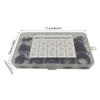 200Pieces O-Rings Seal Gasket Washers Round Rubber 15 Size Washer Seals Assortment Kit Tap Seal Plumbing Gaskets