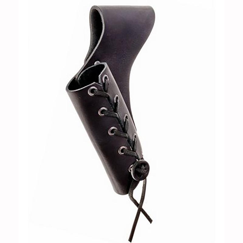Mittelalterliche Vintage PU-Leder Schwertscheide Axtklingenkoffer Gürteltasche Wikinger Ritter Scheide Larp Cosplay Requisiten Schwert Halter