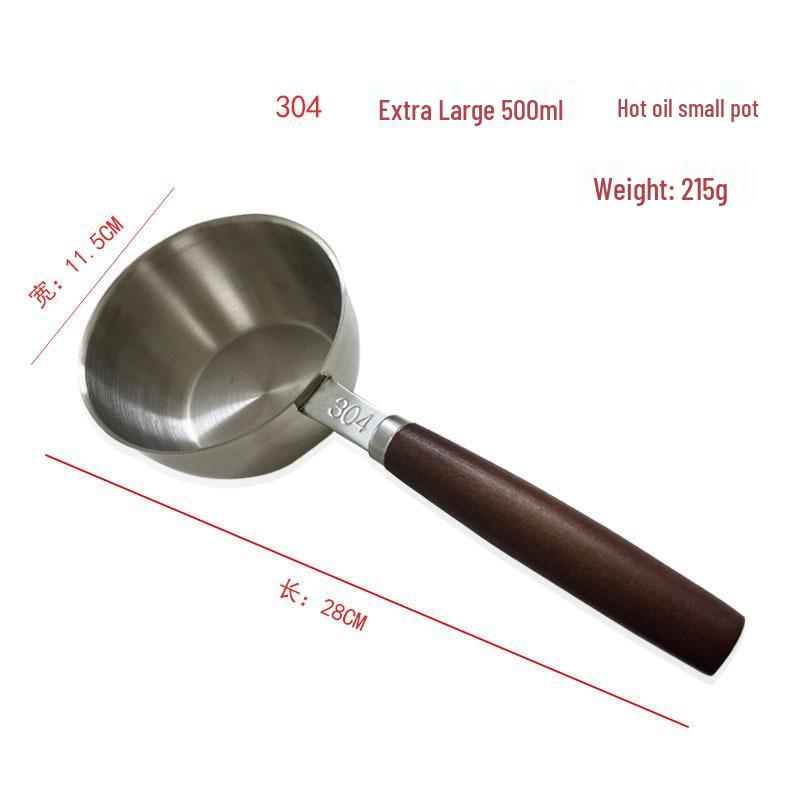 304 Stainless Steel Mini Frying Pan & Baby Food Pot