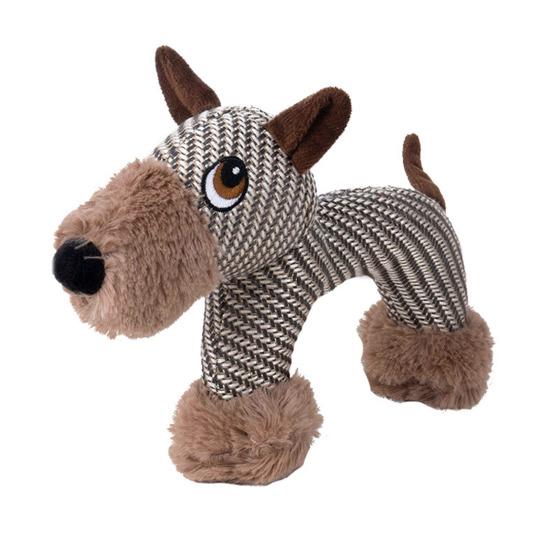 

Plush Dog Toy Squeaky Stuffed Animal Dog Chew Toy Cute Animal Design Puppy Teething Toy for All Breeds Relieves Boredom And Anxiety E
