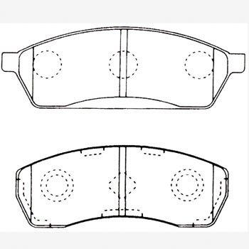 

Тормозная дисковая колодка Miyaco MD-007 Тормозная колодка