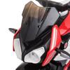 Electric Kids' Motorcycle, Lights & Sounds, 3 km/h, Rechargeable, Plastic & Metal, Black/Red