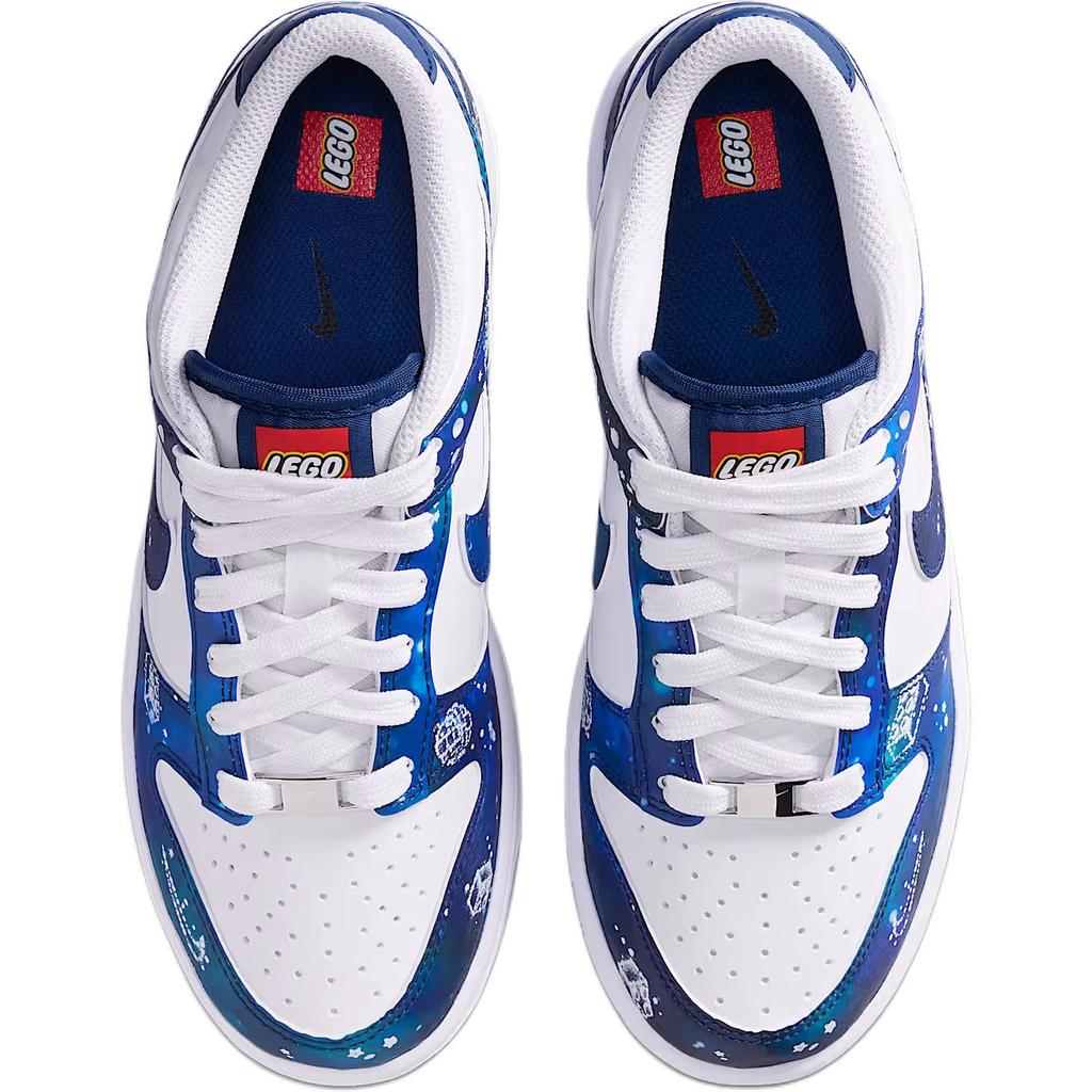 LEGO x Nike Dunk Low GS Galaxy Dětské tenisky Modrá Bílá Statečná-Modrá IM1448-100